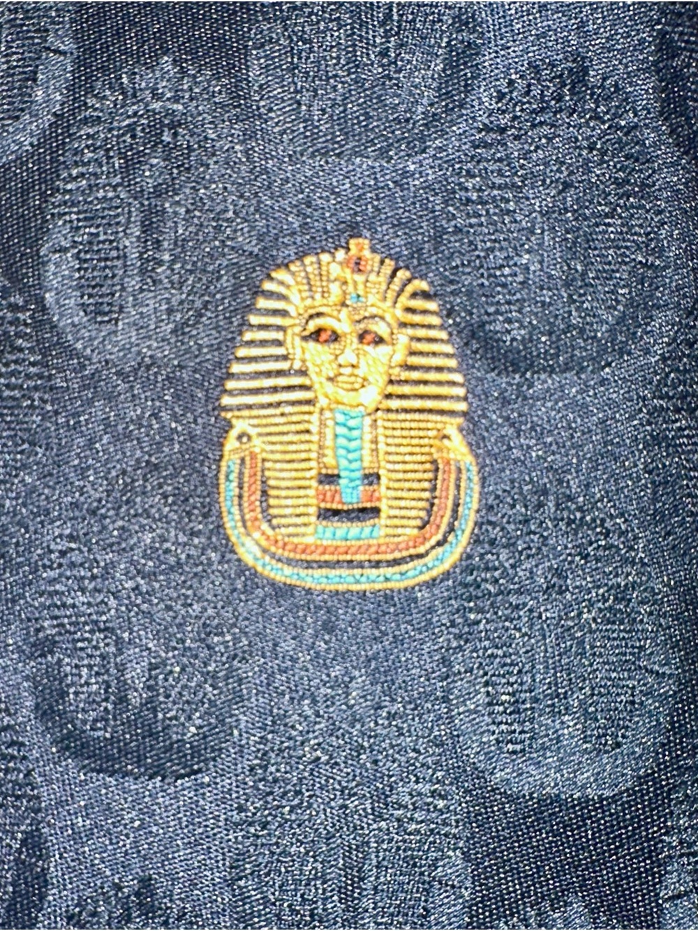 1970s King Tut mania exhibit merchandise tie by Pegasus Canada